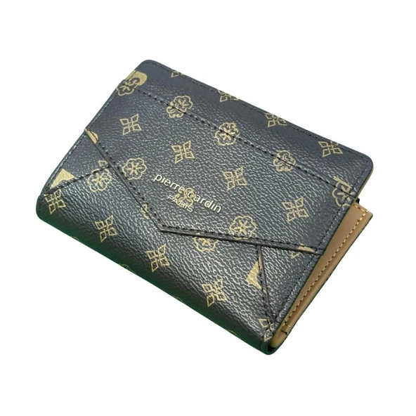 Pierre  Cardin 06PC25Y605-MN KH Kadın Cüzdan Kahve - Resim 3