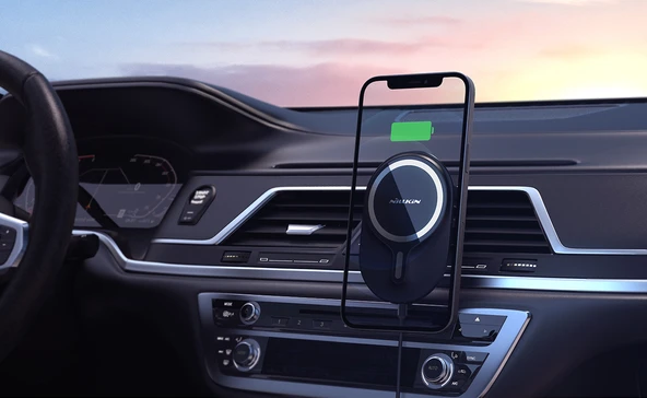 Nillkin NKT08 MagRoad Manyetik Kablosuz Şarj Cihazı Telefon Tutucu - 6