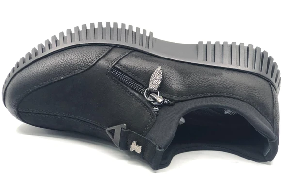 Venüs Rascln Hakiki Deri Ortopedik Kadın Casual Ayakkabı - Resim 5