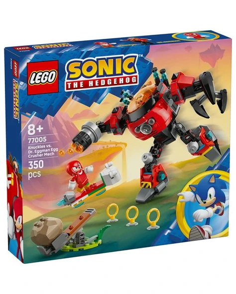 Lego Sonic The Hedgehog Knuckles Dr Eggman Egg Crusher Robotuna Karşı 350 Parça 77005 ürün görseli