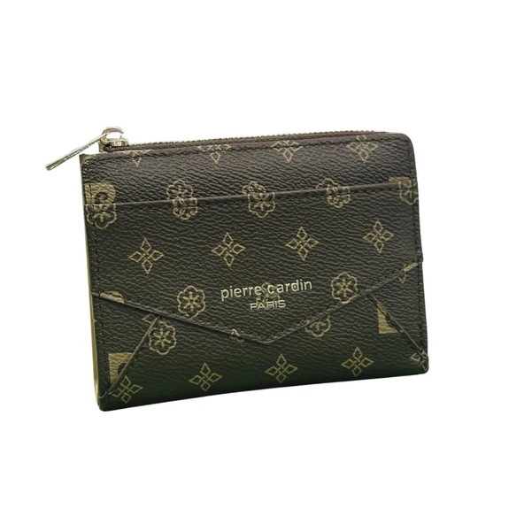 Pierre  Cardin 06PC25Y605-MN KH Kadın Cüzdan Kahve - Resim 2