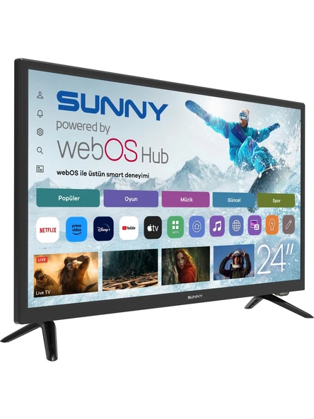 Sunny SN24LEDl262-S HD 24'' 61 Ekran Uydu Alıcılı webOS Smart LED TV - 2