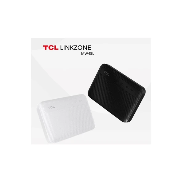 TCL MW45LV 4G LTE Mobil Wi-Fi Modem Router | CAT4 150 Mbps | SIM Kart Destekli | 802.11b/g/n Wi-Fi | 15 Cihaza Kadar Bağlantı | Taşınabilir Tasarım | Uzun Pil Ömrü | Kolay Kurulum - 2