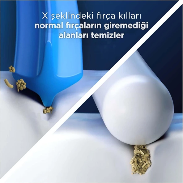 Oral-B Cross Action Şarjlı Diş Fırçası Yedek Başlığı 6 Adet - 12