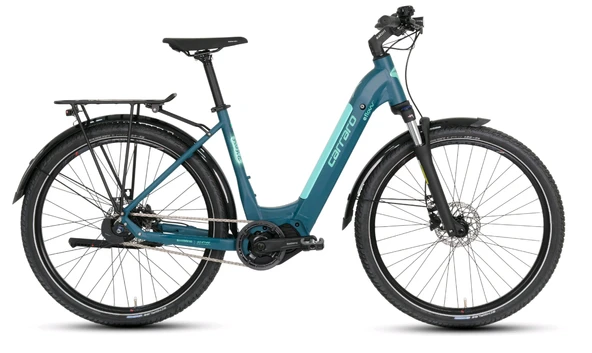 Carraro E-Flow X Nex-5 Di2 Hd Elektrikli Şehir Bisikleti (Turkuaz-Su Yeşili) ürün görseli