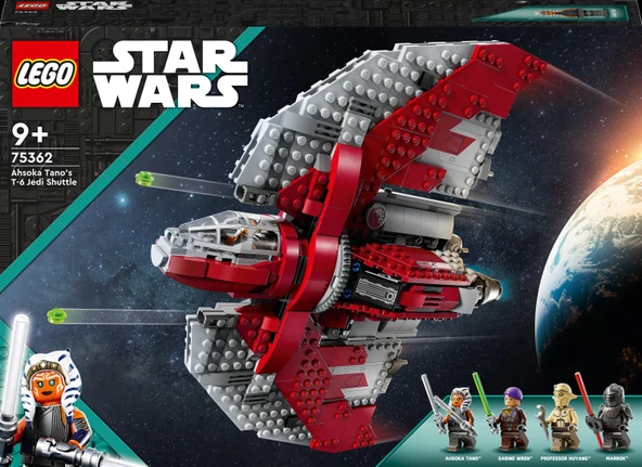 Lego Star Wars Ahsoka Tano’nun T-6 Jedi Mekiği 75362 - 3