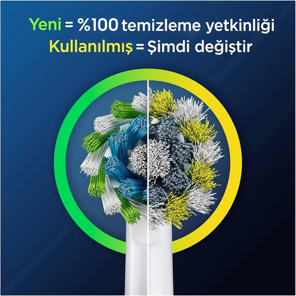 Oral-B Cross Action Şarjlı Diş Fırçası Yedek Başlığı 6 Adet - 7