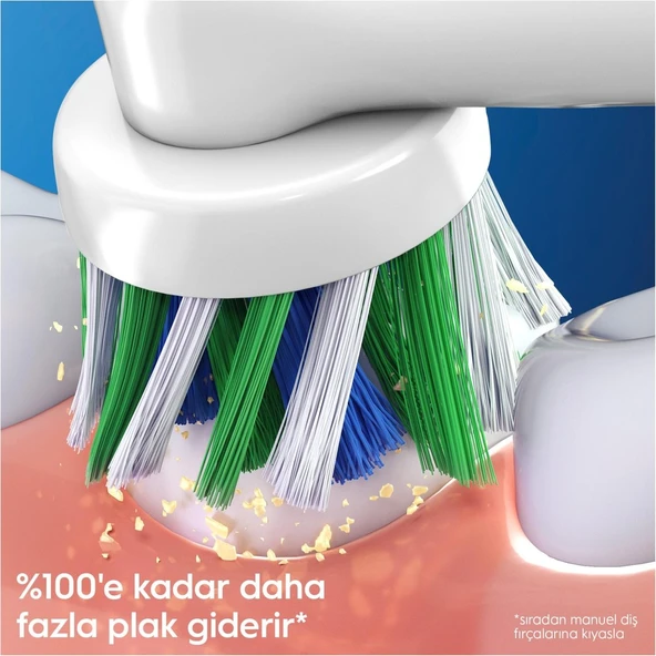Oral-B Cross Action Şarjlı Diş Fırçası Yedek Başlığı 6 Adet - 6