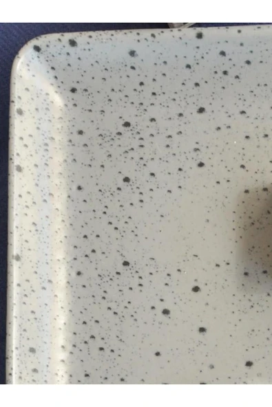 Mart Marble Green Dikdörgen Servis tabağı 20 x 27 - Resim 2