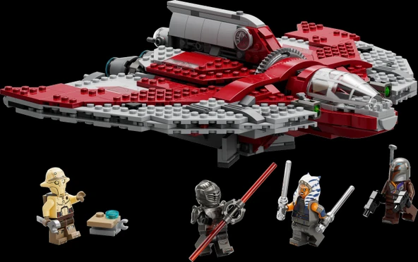 Lego Star Wars Ahsoka Tano’nun T-6 Jedi Mekiği 75362 - 2