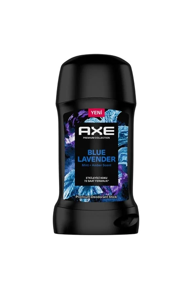 Axe Premium Collection Erkek Stick Deodorant Blue Lavender 50 ml - Resim 2