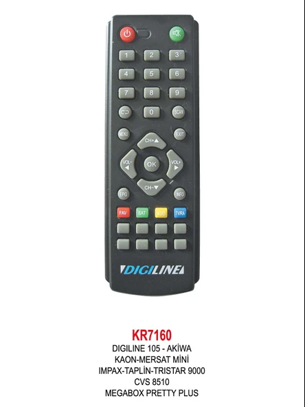 DIGILINE 105 UYDU KUMANDASI ürün görseli