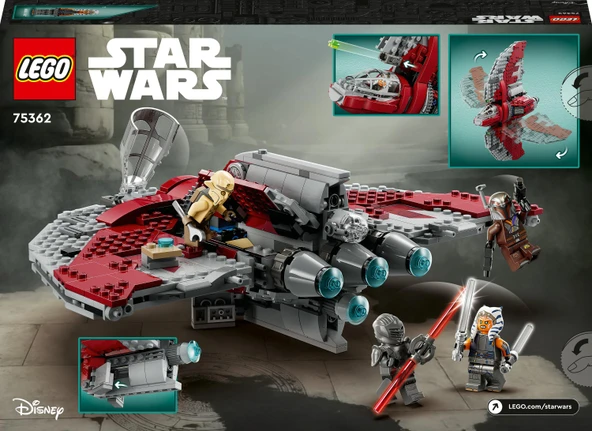 Lego Star Wars Ahsoka Tano’nun T-6 Jedi Mekiği 75362 - 4