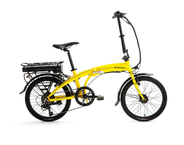Bisan Prime 20 Jant V Fren Elektrikli Katlanır Bisiklet (Mat Sarı Siyah) ürün görseli