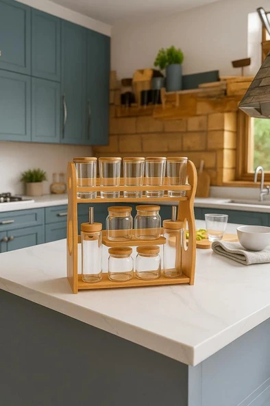 Bambum Layla - 12 Parça Mutfak Seti - Resim 4