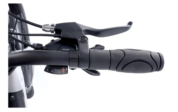 Alba Fold X Step Thru Katlanır Elektrikli Bisiklet (Antrasit) Md - Resim 9