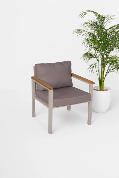 NEOKAS  Balkon Mobilyası, Bahçe Takımı, 1 Koltuk, Kafe Koltuğu, Bekleme Alanı Koltuğu - Resim 4