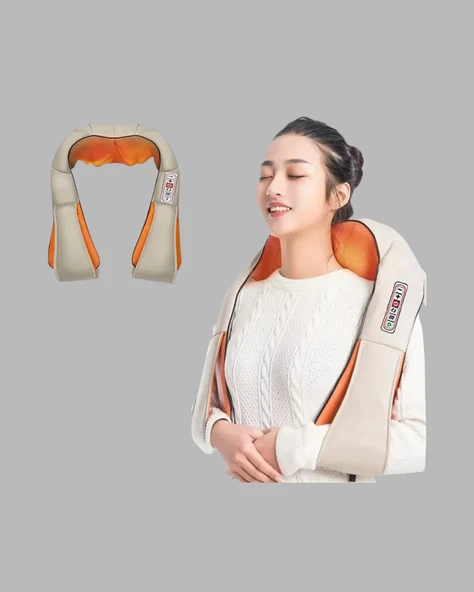 Ovmalı Kas Gevşetici Masaj Cihazı – Boyun, Omuz ve Sırt İçin Derin Etki - 4