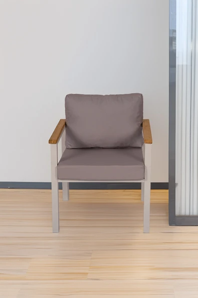 NEOKAS  Balkon Mobilyası, Bahçe Takımı, 1 Koltuk, Kafe Koltuğu, Bekleme Alanı Koltuğu ürün görseli