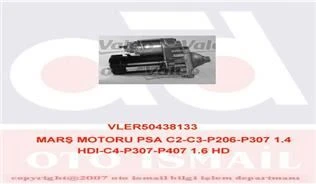 Psa Mars Motoru Peugeot Partner, Citroen Berlingo - Valeo 446514 ürün görseli