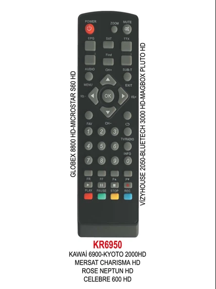 KAWAİ 6900 UYDU KUMANDASI ürün görseli