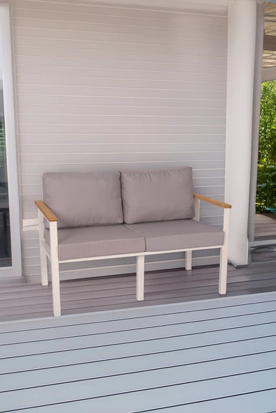 NEOKAS  Balkon Mobilyası, Bahçe Takımı, 1 ikili Koltuk, Kafe Koltuğu, Bekleme Alanı Koltuğu ürün görseli