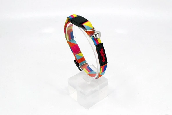 Tailpetz Easy & Safety Lock Çıngıraklı Ayarlanabilir Kedi Boyun Tasması ürün görseli