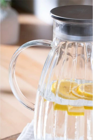 Bycomo Borosilikat Cam Sürahi - 1800 ML - Resim 4