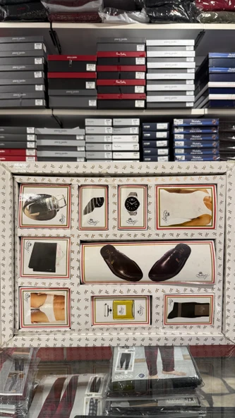 İmaj 03017 Lüks Damatlık 11 Parça Çeyiz Gömlek Pijama Saat Set - 3