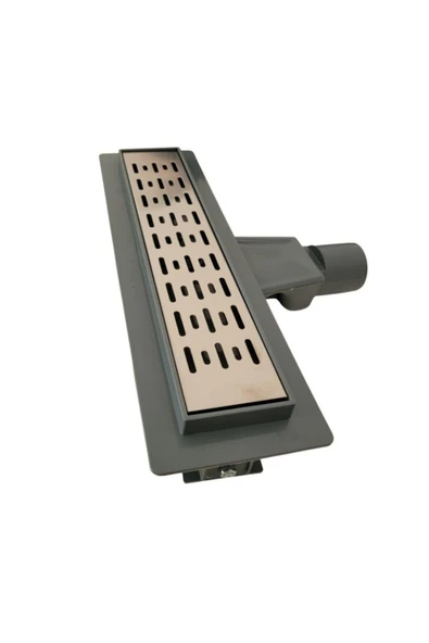 WUVERA 20 Cm Duş Kanalı Yer Sifonu Gider Krom - - 8