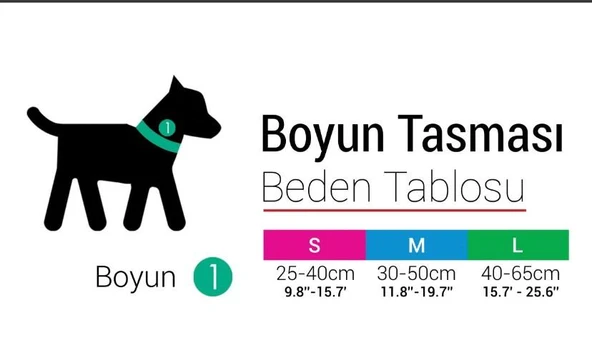 Tailpetz Amazon Boyun Tasması M - Resim 3