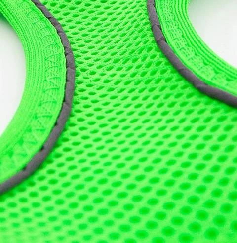 Tailpetz Air Mesh Harness Göğüs Tasması Neon Yeşil XLarge - Resim 4