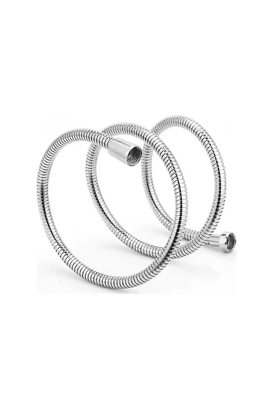 SUVİA Paslanmaz Çelik Örgülü Duş Hortumu 1,5 Metre Kırılmaz Dayanıklı Banyo - 3