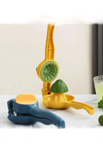 turzuccaciye Plastik Limon Sıkacağı Yeni Nesil Ayarlı Pratik Limon Narenciye Sıkacağı - Resim 5