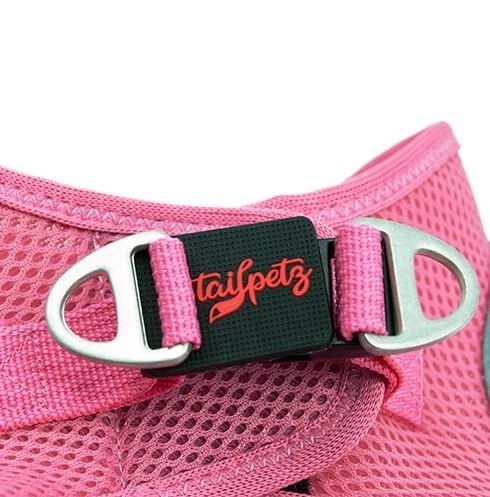 Tailpetz Air Mesh Harness Göğüs Tasması Pembe XXXS - Resim 4