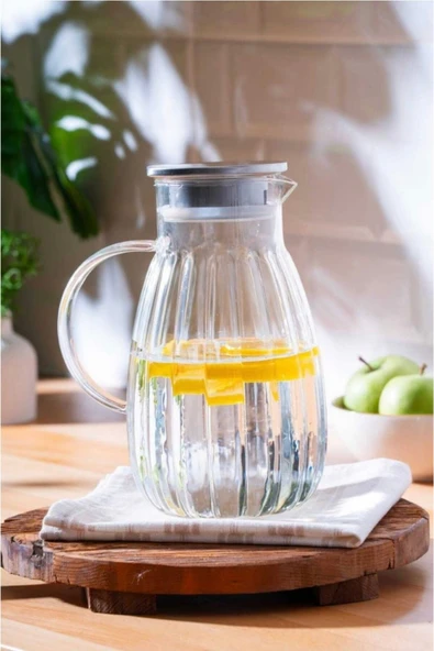 Bycomo Borosilikat Cam Sürahi - 1800 ML - Resim 5