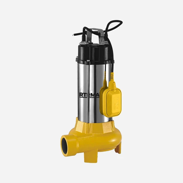 Rtrmax Rtm843 Foseptik Dalgıç Pompası Bıçaklı 1,5kw/2hp - 1