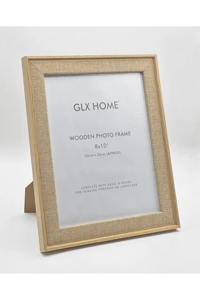 Galaxy HOME DEKORATİF AHŞAP RESİM ÇERÇEVESİ AYAKLI VE DUVARA ASMALI KAHVE RENK ürün görseli 1