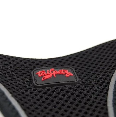 Tailpetz Air Mesh Harness Göğüs Tasması Siyah XXS - Resim 3