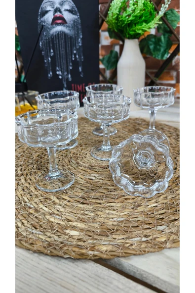 SOSYETE HOME41 PAPATYA MODEL CAM KAHVE YANI LOKUMLUK, SUNUMLUK, REÇELLİK, BALLIK - Resim 4