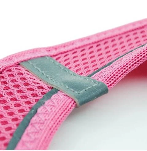 Tailpetz Air Mesh Harness Göğüs Tasması Pembe XXXS - Resim 6
