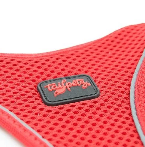 Tailpetz Air Mesh Harness Göğüs Tasması Kırmızı XLarge - Resim 4
