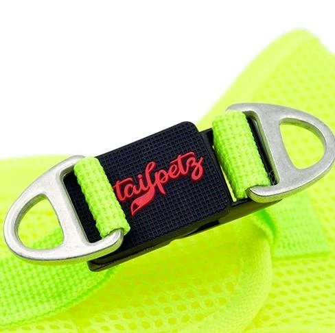 Tailpetz Air Mesh Harness Göğüs Tasması Neon Lime Medium - Resim 5