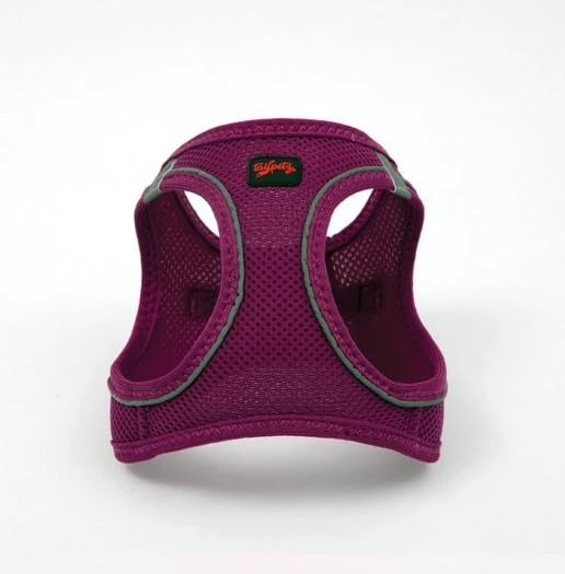 Tailpetz Air Mesh Harness Göğüs Tasması Mor Large - Resim 2