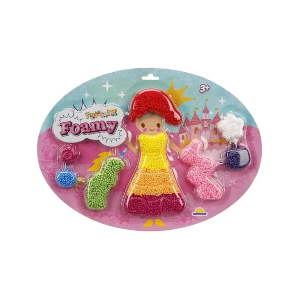 1003565 Funmix Foamy Renkli Dünyalar Slime Sunman ürün görseli