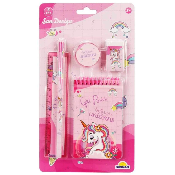 5'li Kırtasiye Seti ürün görseli