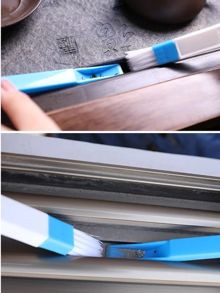 Klavye ve Pencere Oluğu Temizleme Fırçası Mini Kürekli - 3