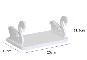 Kuğu Tasarımlı Kendinden Yapışkanlı Raf - 3