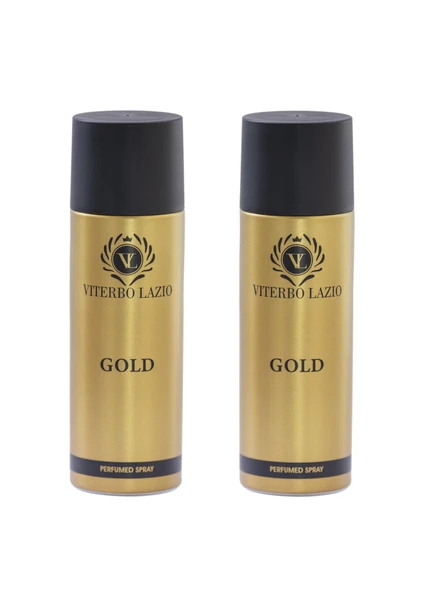 Viterbo Lazio Gold 2 X 200 Ml Erkek Deodorant ürün görseli 1