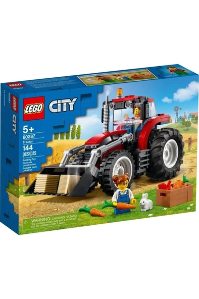LEGO ® City Traktör 60287 Yapım Seti; Çocuklar için Harika bir Oyuncak (148 Parça) - 3